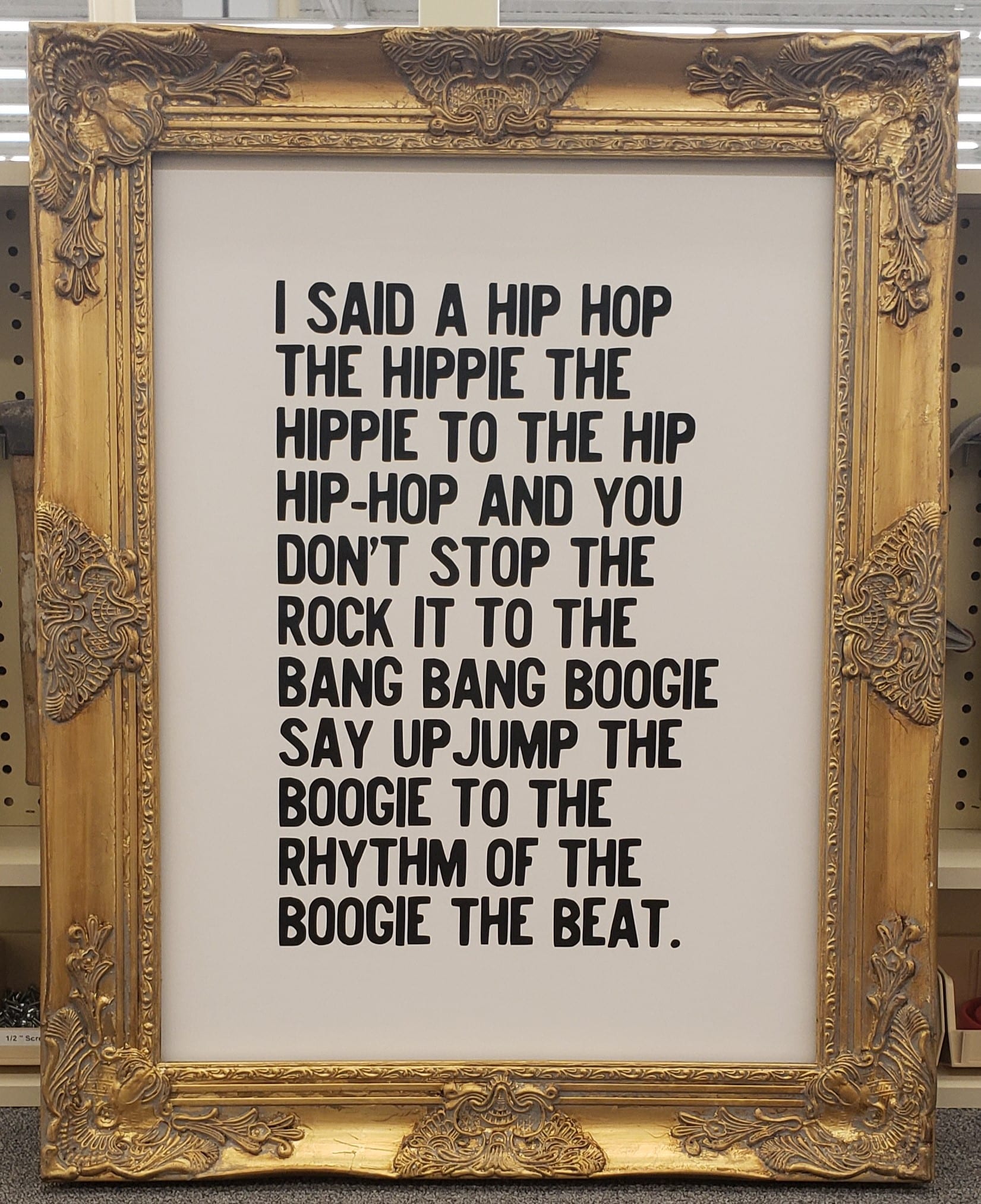 Framed photo and print